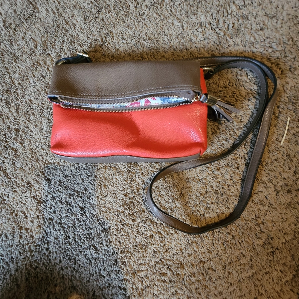 Foldover Crossbody Purse